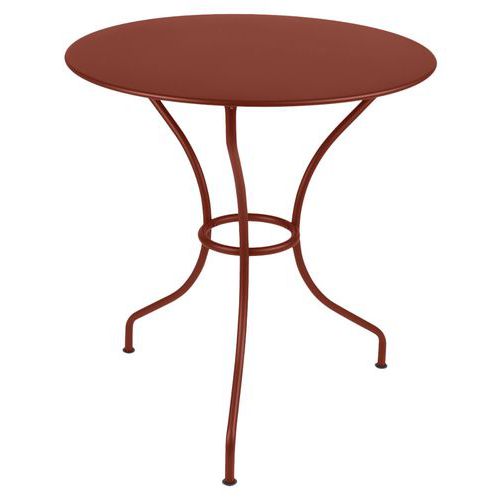 Table Opéra+ Ã˜ 67 Cm - Ocre Rouge
