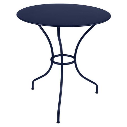 Table Opéra+ Ã˜ 67 Cm - Bleu Abysse