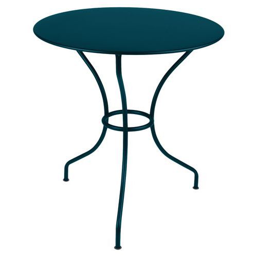 Table Opéra+ Ã˜ 67 Cm - Bleu Acapulco