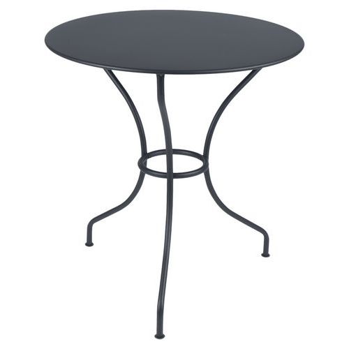 Table Opéra+ Ã˜ 67 Cm - Carbone