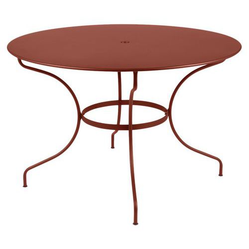 Table Opéra+ Ã˜ 117 Cm - Ocre Rouge