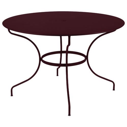 Table Opéra+ Ã˜ 117 Cm - Cerise Noire