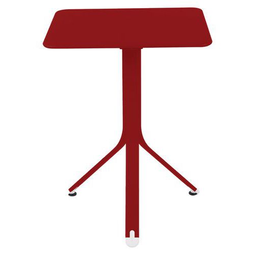 Table Rest'o 57 X 57 Cm - Coquelicot