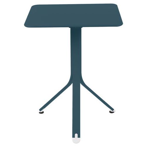 Table Rest'o 57 X 57 Cm - Bleu Acapulco