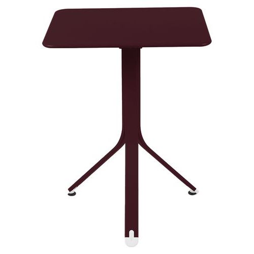 Table Rest'o 57 X 57 Cm - Cerise Noire