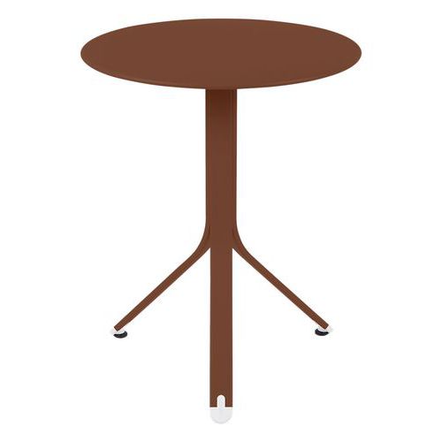 Table Rest'o Ã˜ 60 Cm - Ocre Rouge