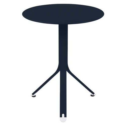 Table Rest'o Ã˜ 60 Cm - Bleu Abysse