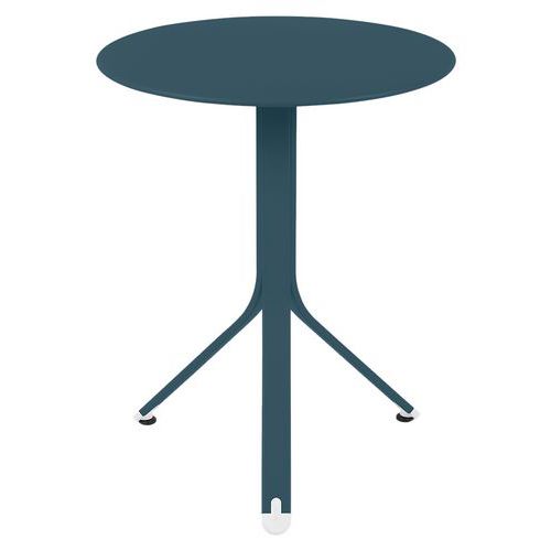 Table Rest'o Ã˜ 60 Cm - Bleu Acapulco