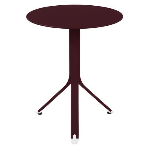 Table Rest'o Ã˜ 60 Cm - Cerise Noire