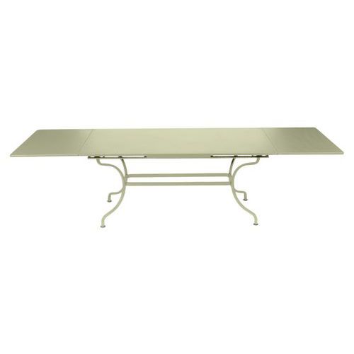Table À Allonges Romane 200/300 X 100 Cm - Vert Tilleul