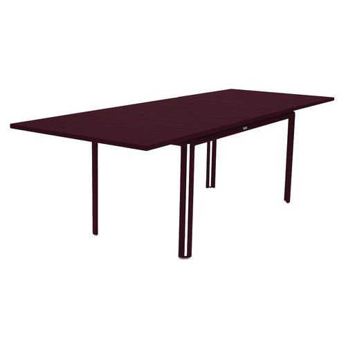 Table Allonge Centrale Costa Cerise Noire