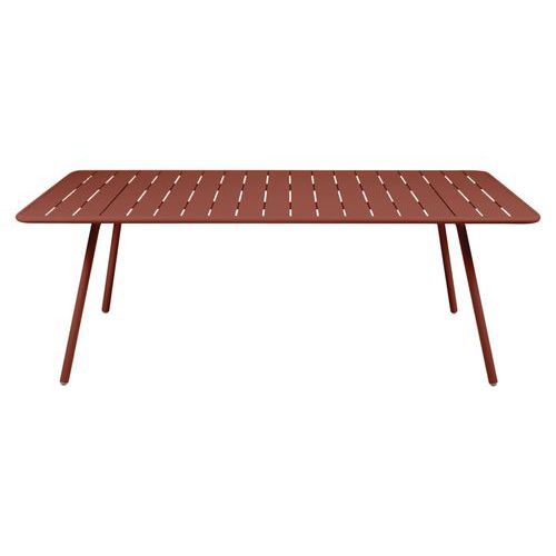 Table 207x100 Luxembourg Ocre Rouge