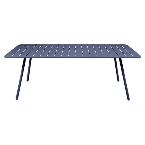 Table 207x100 Luxembourg Bleu Abysse