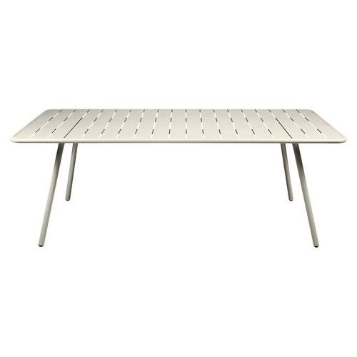 Table 207x100 Luxembourg Gris Argile