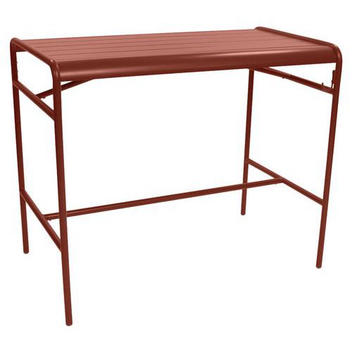 La Table Haute 73x126 Luxembourg Ocre Rouge