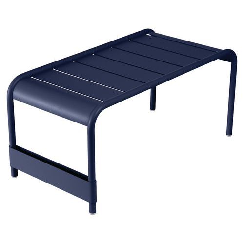 Grande Table Basse Banc Luxembourg Bleu Abysse