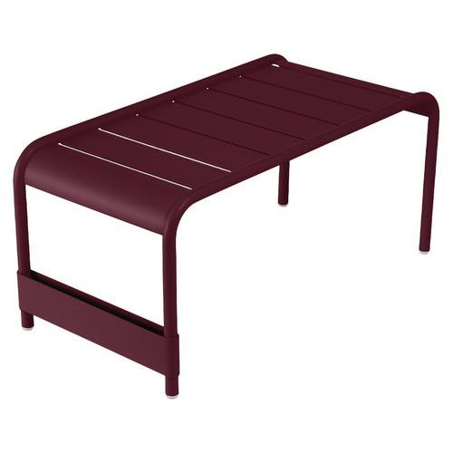 Grande Table Basse Banc Luxembourg Cerise Noire