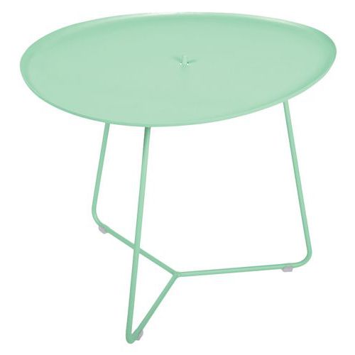 Table Basse Cocotte Plateau Amovible Vert Opaline