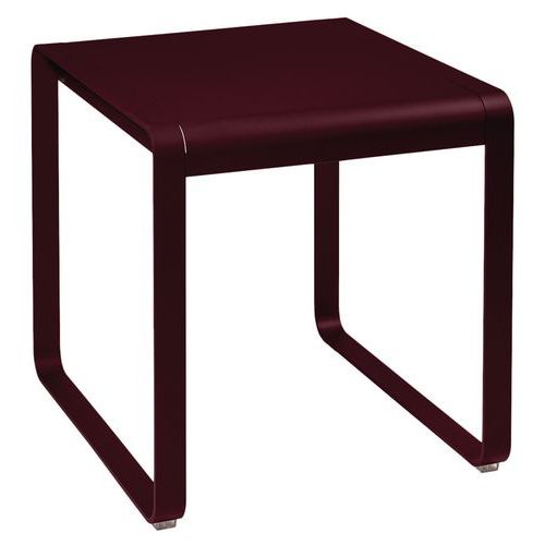Table Bellevie 74 X 80 Cm Cerise Noire