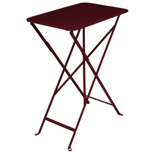 Table Bistro 37 X 57 Cm Cerise Noire