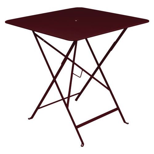 Table Bistro 71 X 71 Cm Cerise Noire
