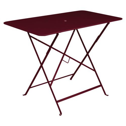 Table Bistro 97 X 57 Cm Cerise Noire