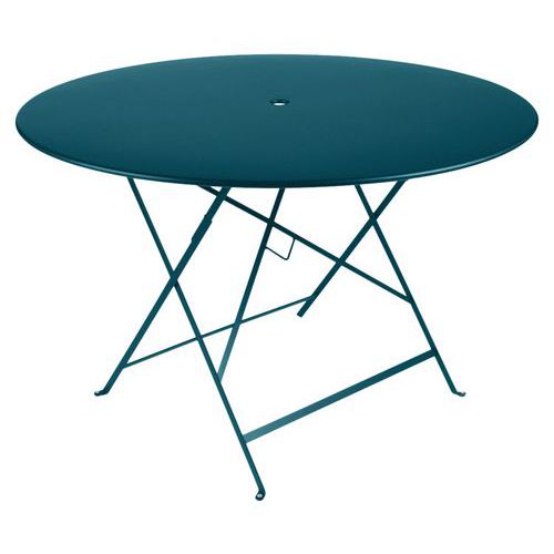 Table Ronde Bistro Ã˜ 117 Cm Bleu Acapulco