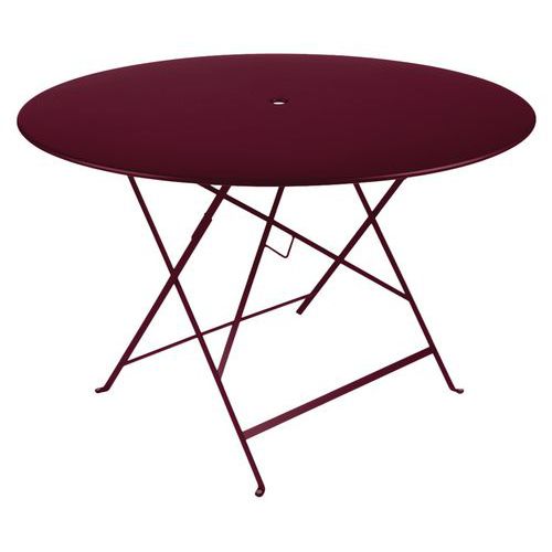 Table Ronde Bistro Ã˜ 117 Cm Cerise Noire