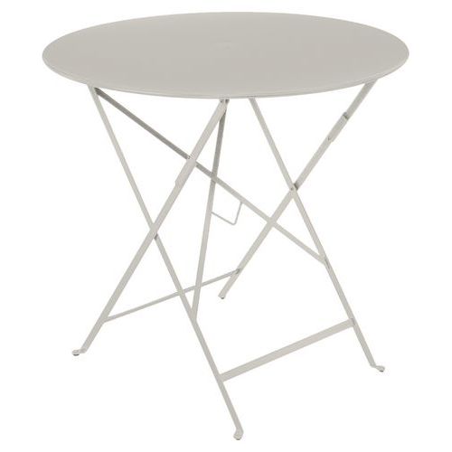 Table Ronde Bistro Ã˜ 77 Cm Gris Argile