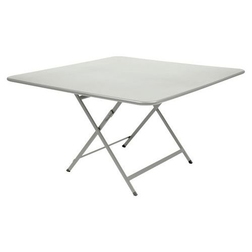 Table Caractère 128 X 128 Cm Gris Argile