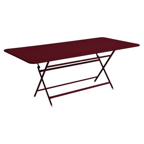 Table Caractère 190 X 90 Cm Cerise Noire