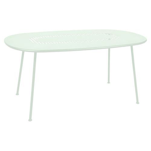 Table Ovale Lorette 160 X 90 Cm Menthe Glaciale