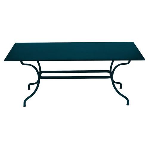 Table Romane 180 X 100 Cm Bleu Acapulco