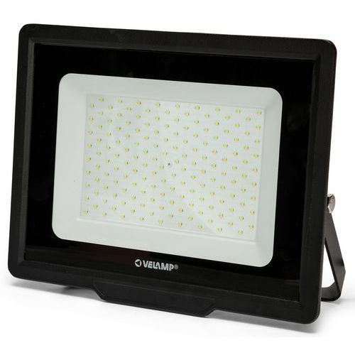 Velamp - Projecteur LED 150W IP65 Noir Blanc Froid 13000lm Aluminium Haute Puissance