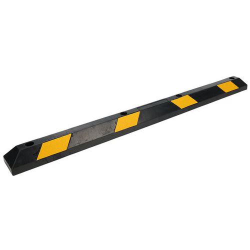 Manutan Expert - Butée de parking 183 cm - Noir / Jaune - Recyclé 80% - Éco-responsable