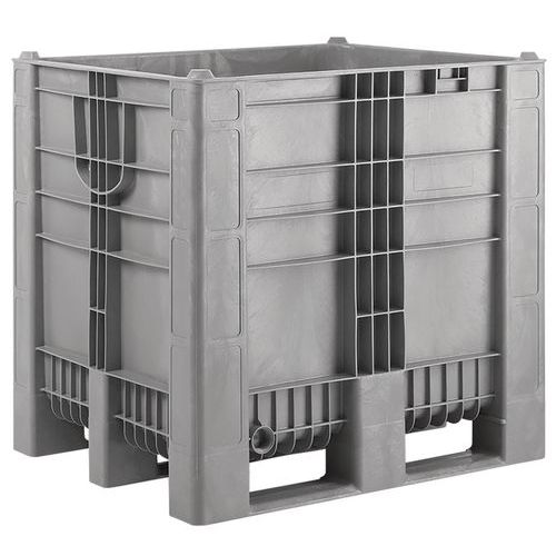 Caisse-palette Pehd 1000x1200x1140 Mm 1000 Litre 3 Semelles