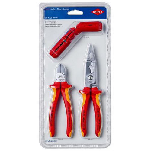 Lot De 3 Outils Ã‰lectricité - Knipex