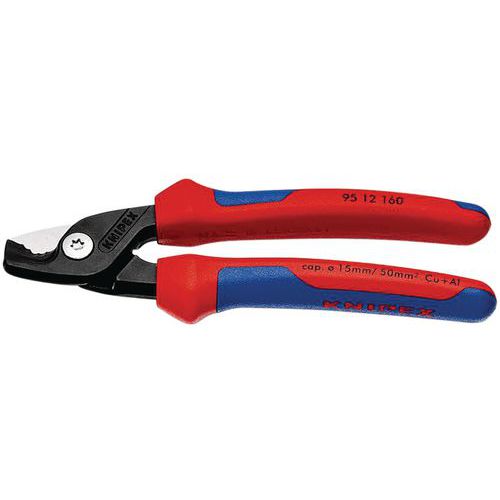 Coupe-câbles Stepcut Gainage Bi-matière - Knipex