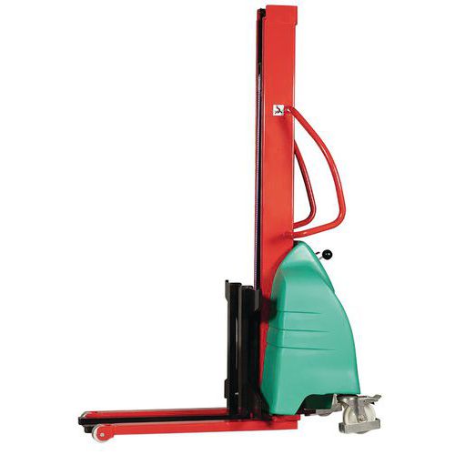Gerbeur semi-électrique Kléos EB 250 D18 - 250 kg, 1800 mm levée max - Électrique, Ergonomique, CE