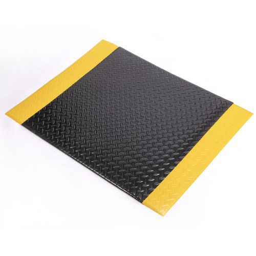 Coba - Tapis anti-fatigue Orthomat Comfort Plus 0,6x0,9m Jaune - PVC Antidérapant