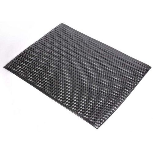 Coba - Tapis anti-fatigue Orthomat Premium Bubble - 0,9m x 1m - Noir - PVC antidérapant - Confort et sécurité