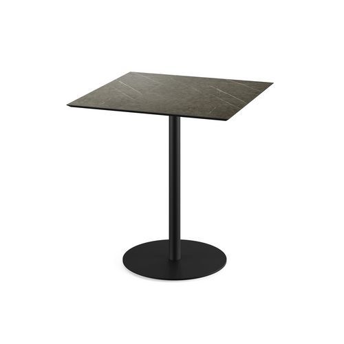 Urban Table De Bistrot Midnight Marble 70x70 Cm
