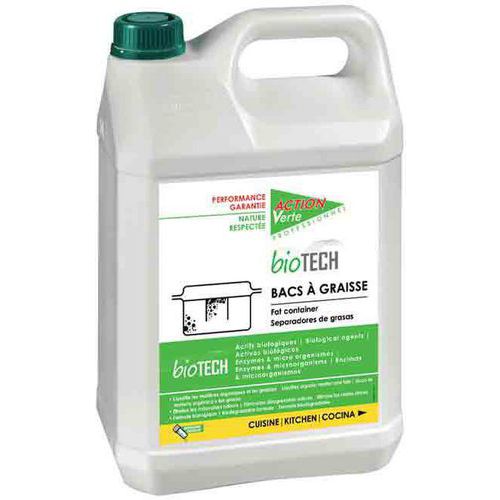 Biotech Traitement Bac à Graisse 5l - Action Verte