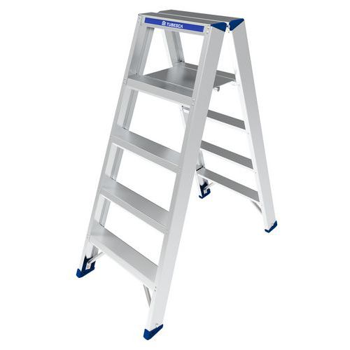 Marchepied Pliant Double Accès - 5 Marches