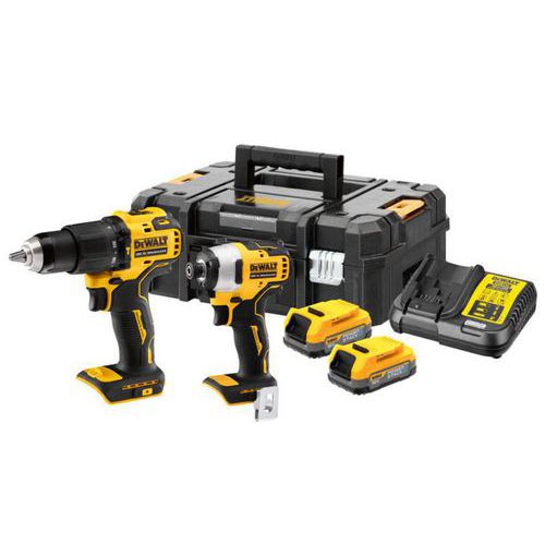 Kit 2 Outils Xr 18v 17ah Powerstack - Dewalt