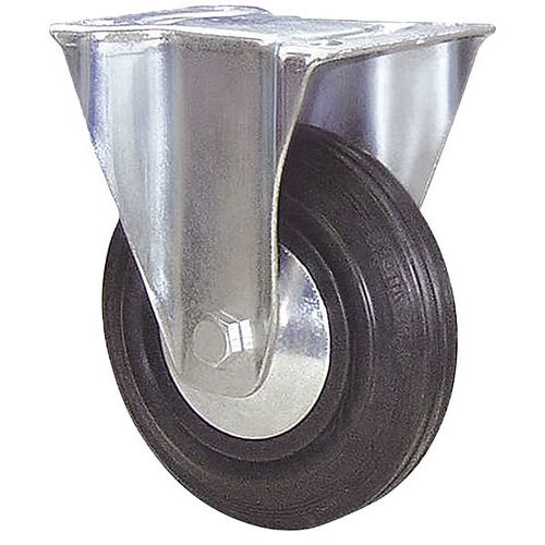 Roulette Portroll à Roue Caoutchouc Ã˜ 65mm - 65 Kg