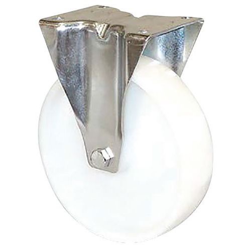 Roulette E4b-77/e5b-77 à Platine Fixe Ã˜ 125mm - 200 Kg