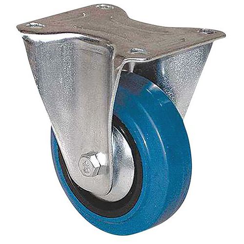 Roulette Portroll à Platine Fixe 80 Mm Ø 80mm - 80 Kg