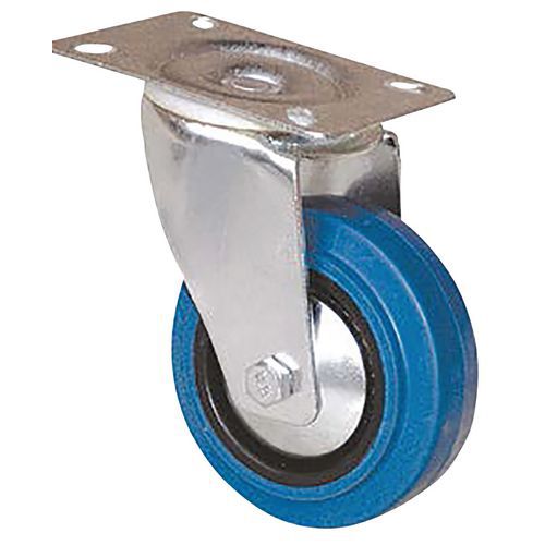 Roulette Portroll à Platine Pivotante Ø 100mm - 150 Kg
