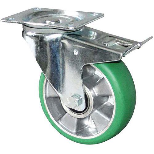 Roulette à Platine Pivotante Ã˜ 100mm - 200 Kg